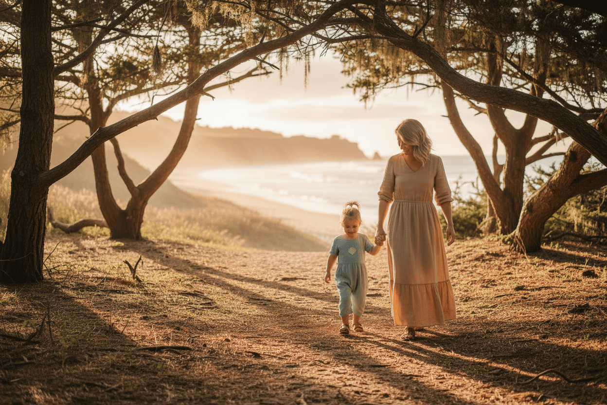 Mommy & Me - Colores Coastal Woods by Colores Enterprises