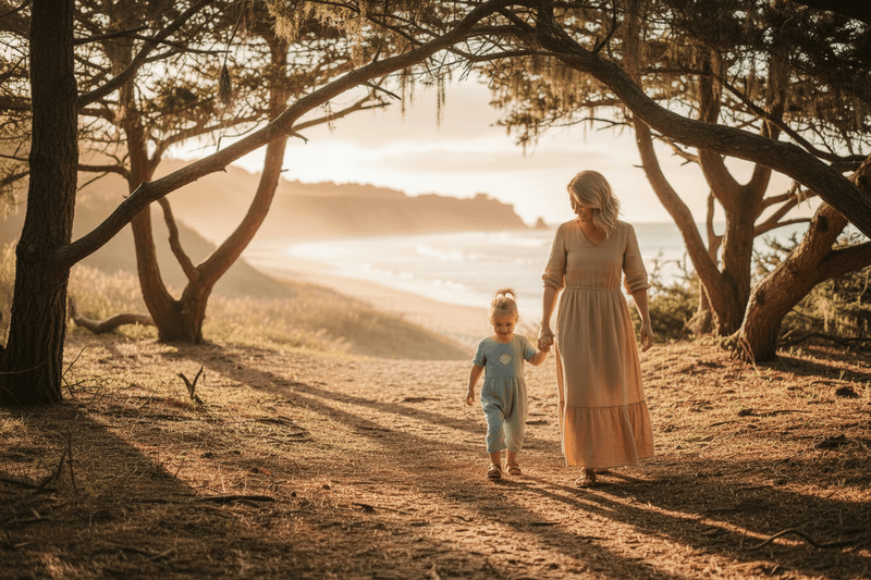 Mommy & Me - Colores Coastal Woods by Colores Enterprises