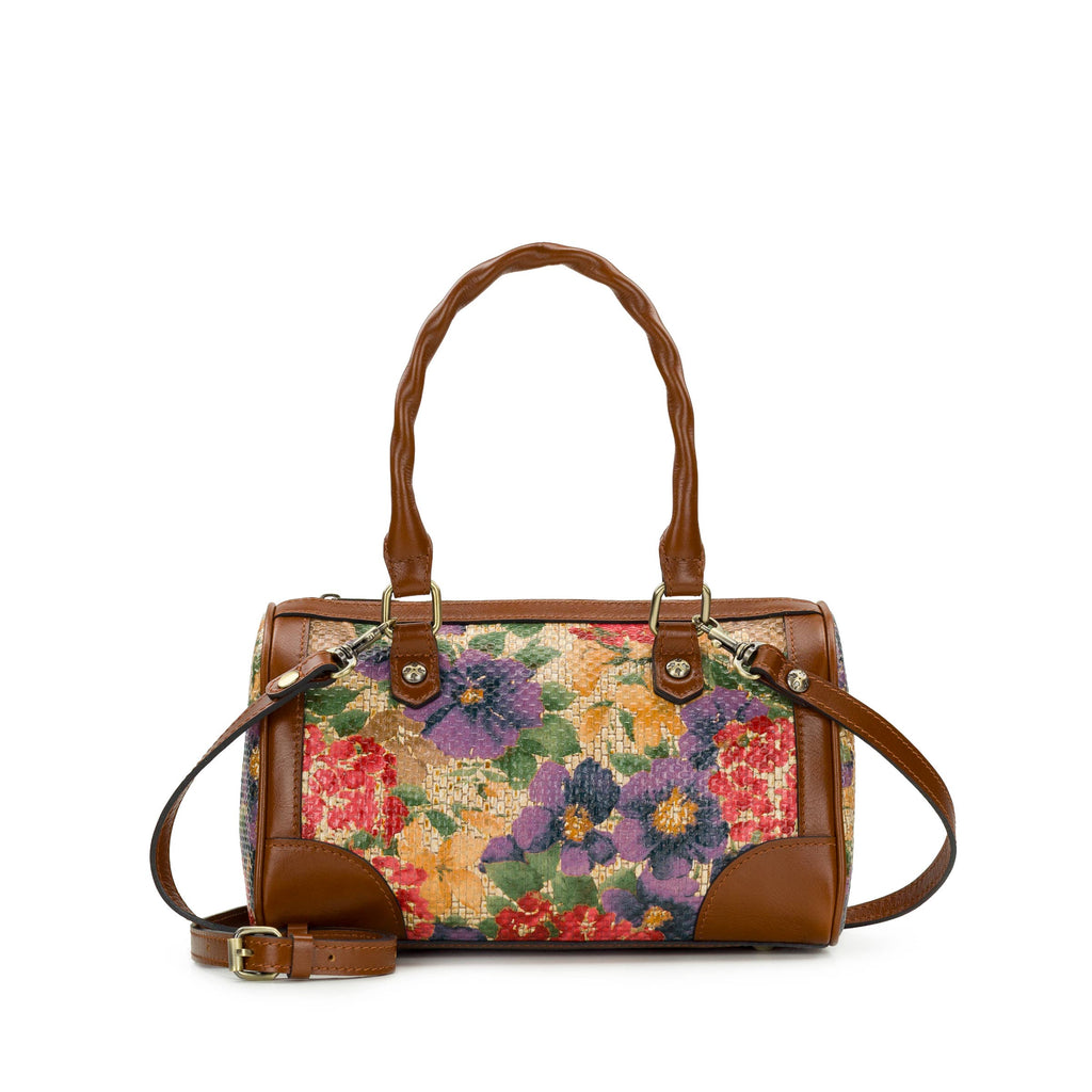 Nancy Satchel Crossbody - French Hydrangeas