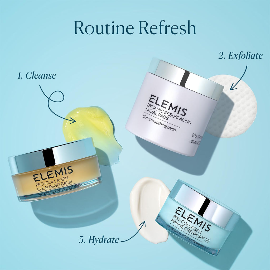 ELEMIS Pro-Collagen Cleansing Balm Makeup Remover, Hydrating Facial Cleanser, Oil Cleanser, Oil Makeup Remover, Deep Cleanse