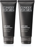 Clinique For Men Daily Anti-Age Face Moisturizer With Hyaluronic Acid, Vitamin E + Glycerin | Combats Lines, Wrinkles + Dullness | Hydrating + Brightening | Lightweight, 3.4 Fl Oz