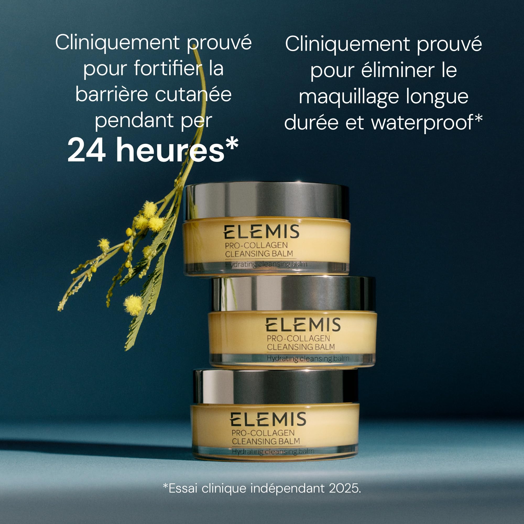 ELEMIS Pro-Collagen Cleansing Balm Makeup Remover, Hydrating Facial Cleanser, Oil Cleanser, Oil Makeup Remover, Deep Cleanse