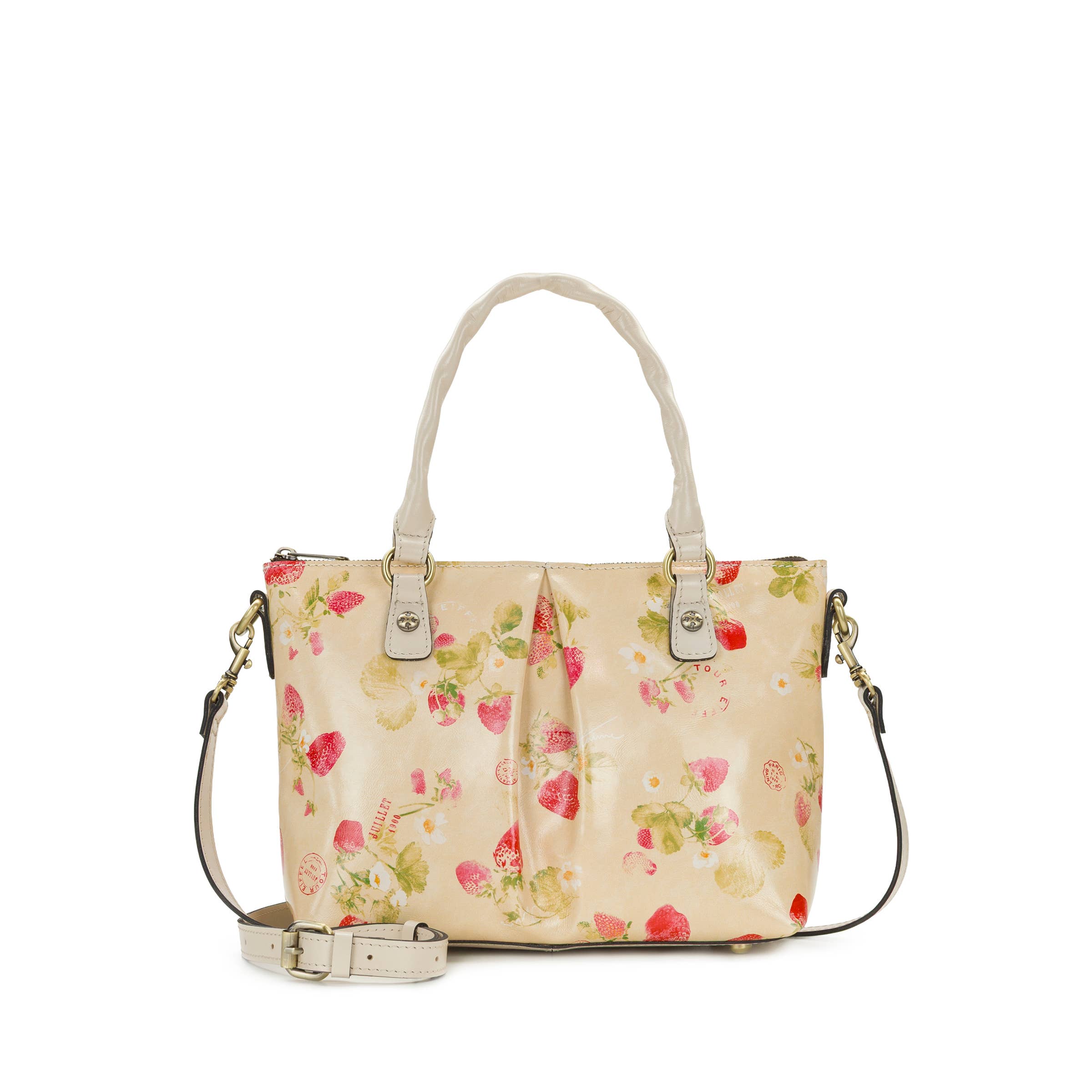 Zora Top Handle Crossbody - Parisian Strawberry