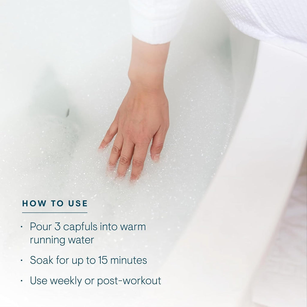 ELEMIS Aching Muscle Super Soak 400ml, Natural Bath Milk Soak To Ease Muscle Aches & Tension - Colores Coastal Woods by Colores Enterprises