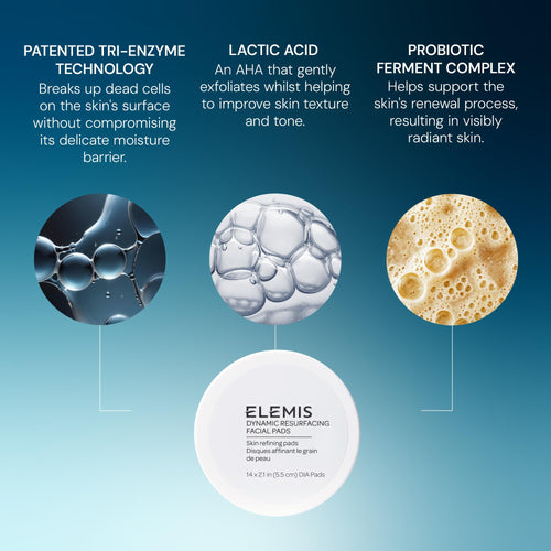 ELEMIS Dynamic Resurfacing Facial Pads, Gentle Textured Treatment Facial Exfoliating Pads - Colores Coastal Woods by Colores Enterprises