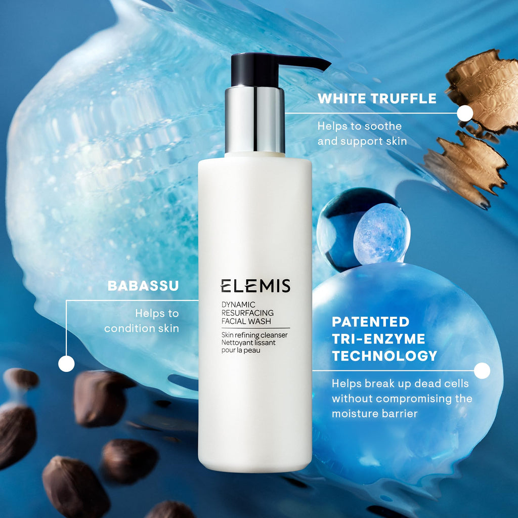 ELEMIS Dynamic Resurfacing Facial Wash, Anti - Aging Exfoliating Face Wash and Enzyme Gel Cleanser for All Skin Types - Colores Coastal Woods by Colores Enterprises