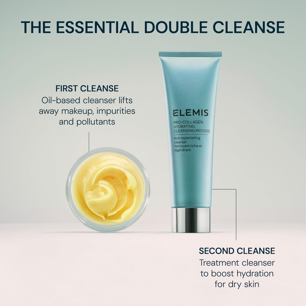 ELEMIS Pro - Collagen Cleansing Balm Makeup Remover, Hydrating Facial Cleanser, Oil Cleanser, Oil Makeup Remover, Deep Cleanse - Colores Coastal Woods by Colores Enterprises