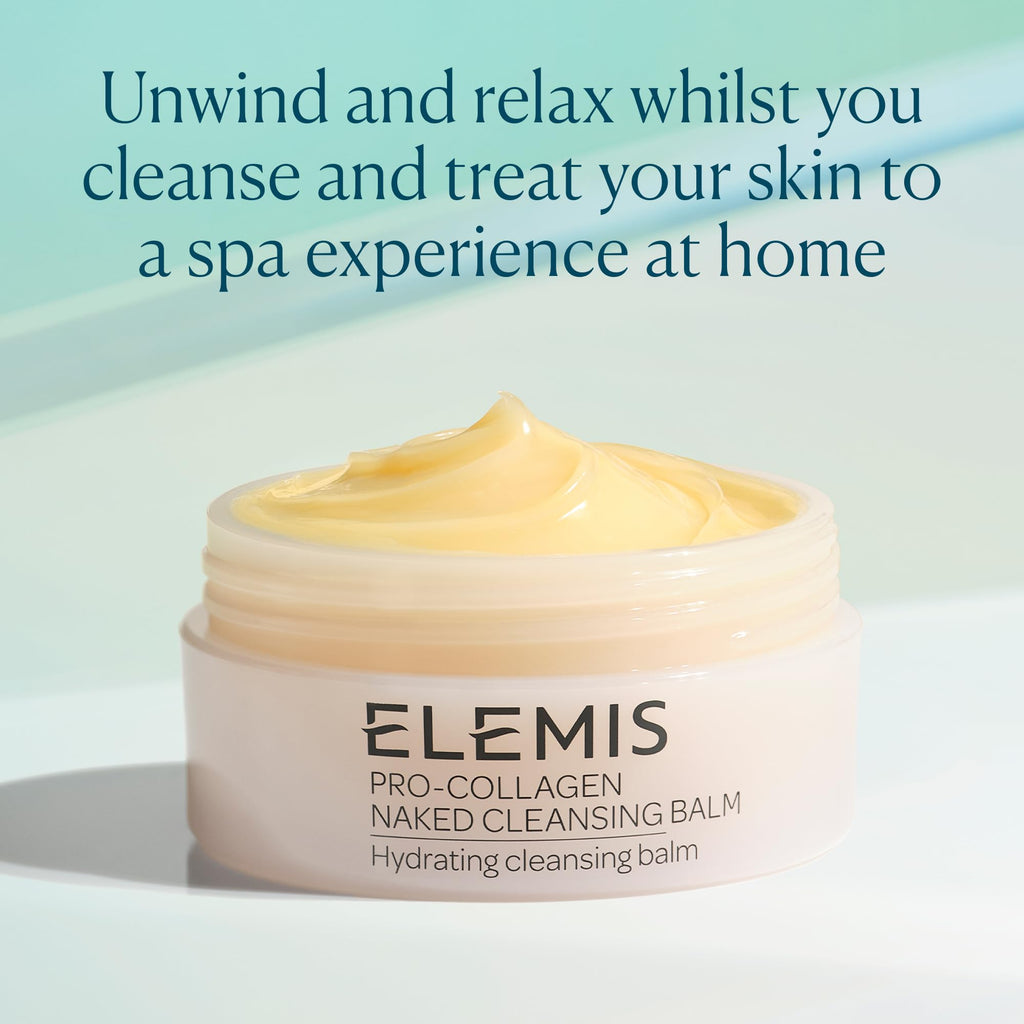ELEMIS Pro - Collagen Cleansing Balm Makeup Remover, Hydrating Facial Cleanser, Oil Cleanser, Oil Makeup Remover, Deep Cleanse - Colores Coastal Woods by Colores Enterprises