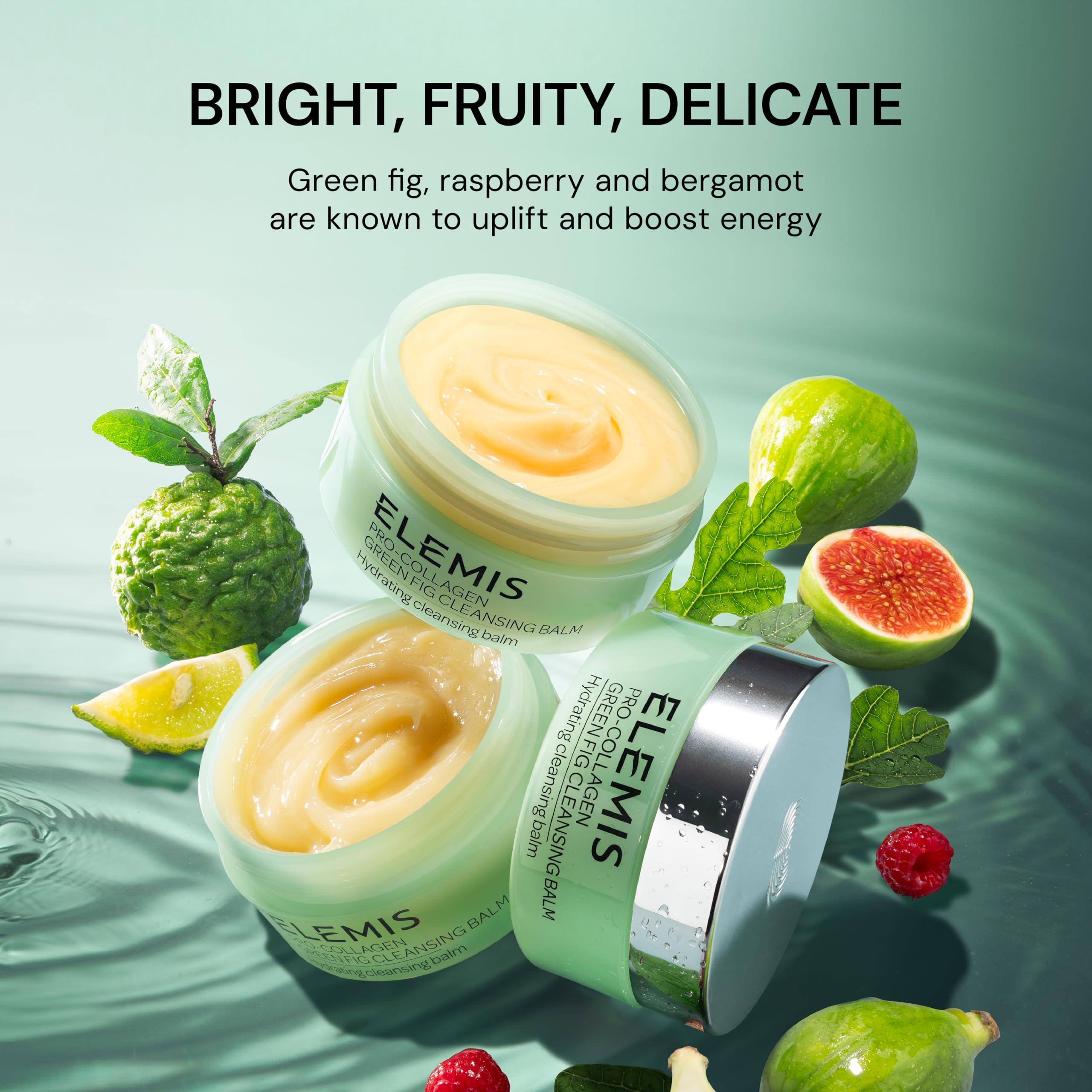 ELEMIS Pro - Collagen Cleansing Balm Makeup Remover, Hydrating Facial Cleanser, Oil Cleanser, Oil Makeup Remover, Deep Cleanse - Colores Coastal Woods by Colores Enterprises