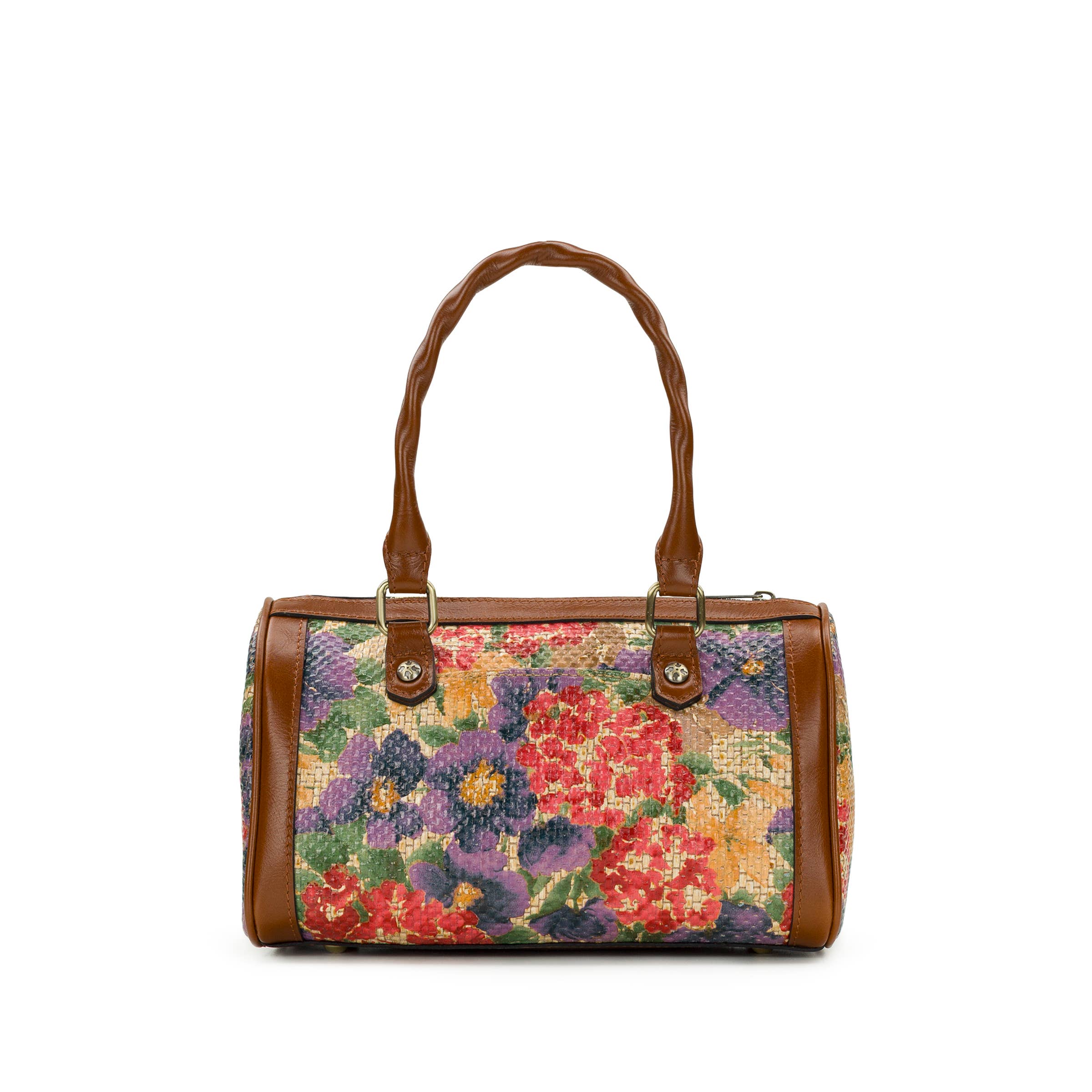 Nancy Satchel Crossbody - French Hydrangeas