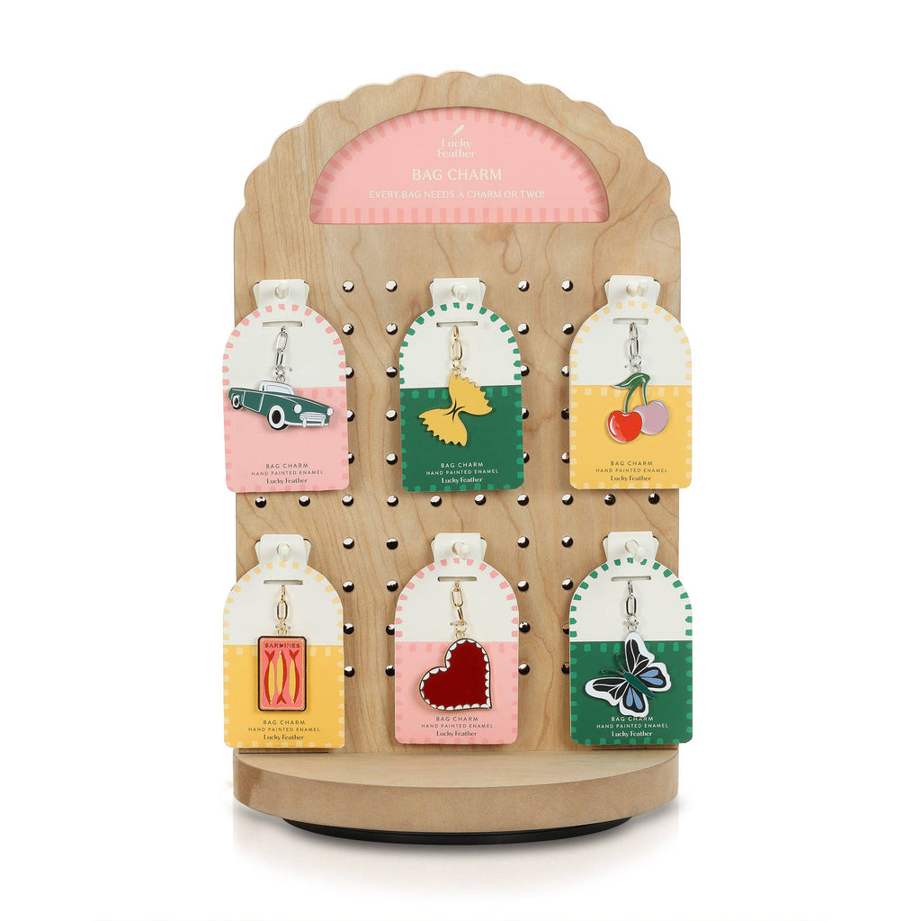 Enamel Bag Charm Collection