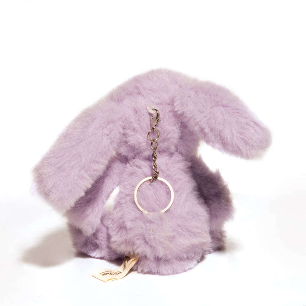 Mini Lavender Bunny Keychain - Colores Coastal Woods by Colores Enterprises