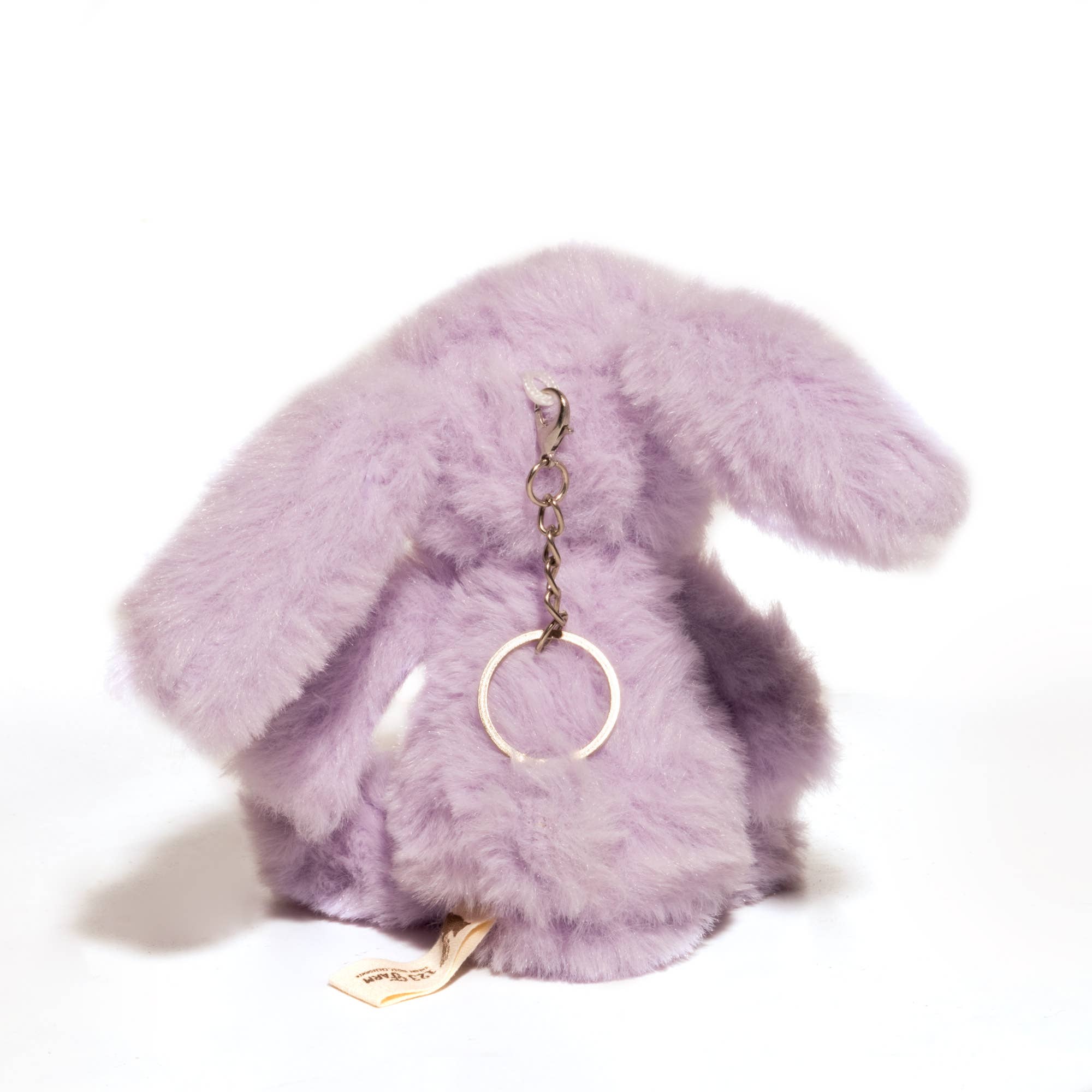 Mini Lavender Bunny Keychain - Colores Coastal Woods by Colores Enterprises