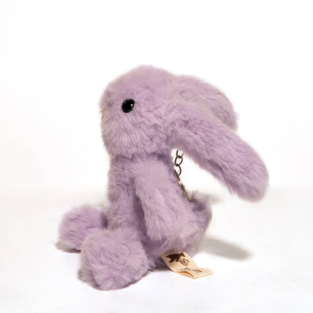 Mini Lavender Bunny Keychain - Colores Coastal Woods by Colores Enterprises