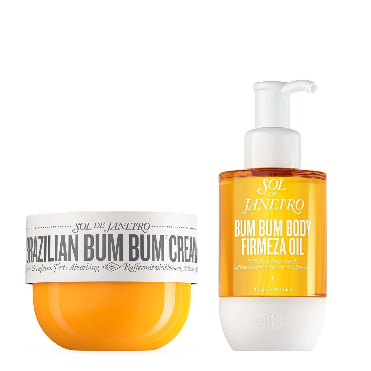 Sol de Janeiro Bum Bum Cream and Firmeza Body Oil Bundle - Colores Coastal Woods by Colores Enterprises