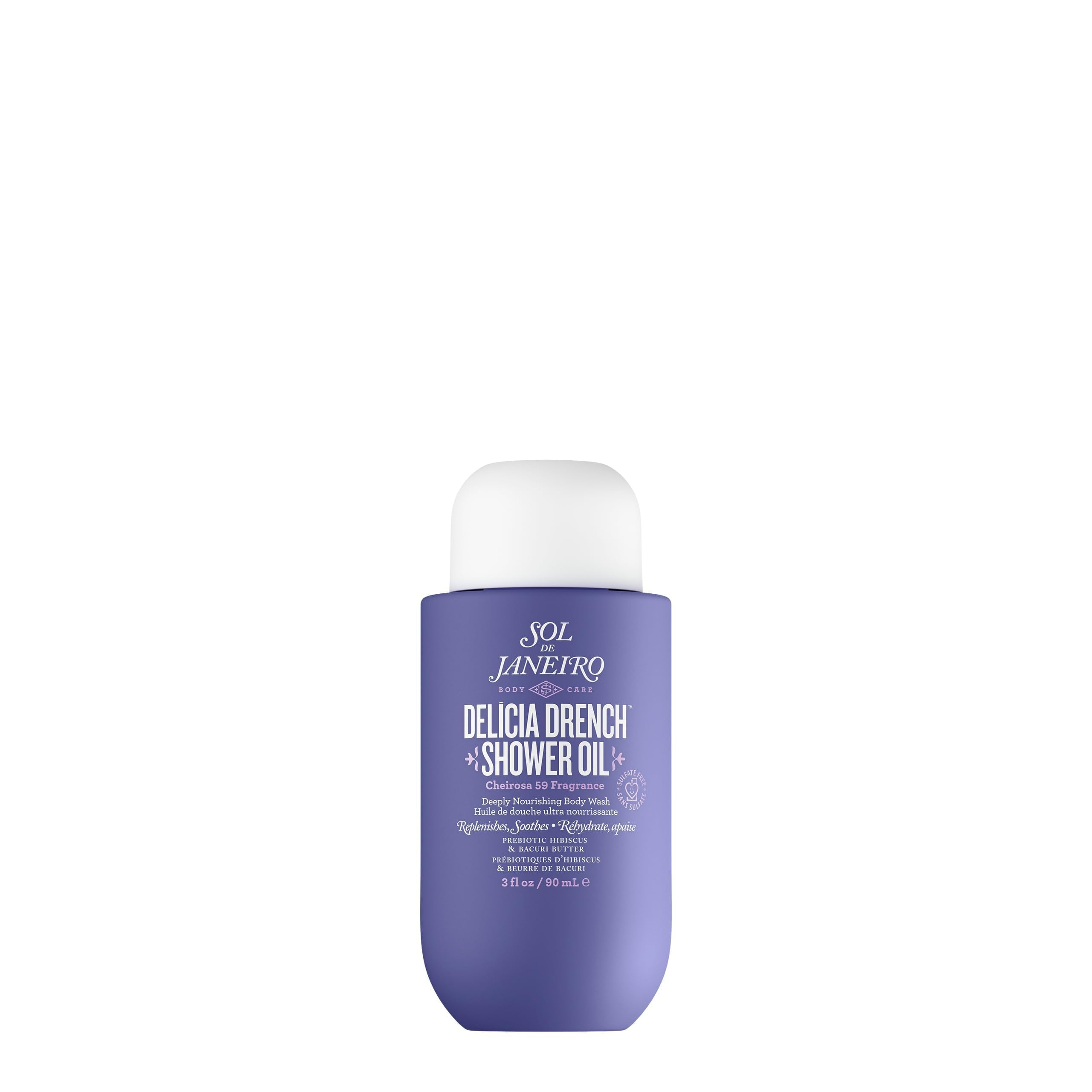Sol de Janeiro Delicia Drench Shower Oil | Deeply Nourishing Body Wash - Colores Coastal Woods by Colores Enterprises
