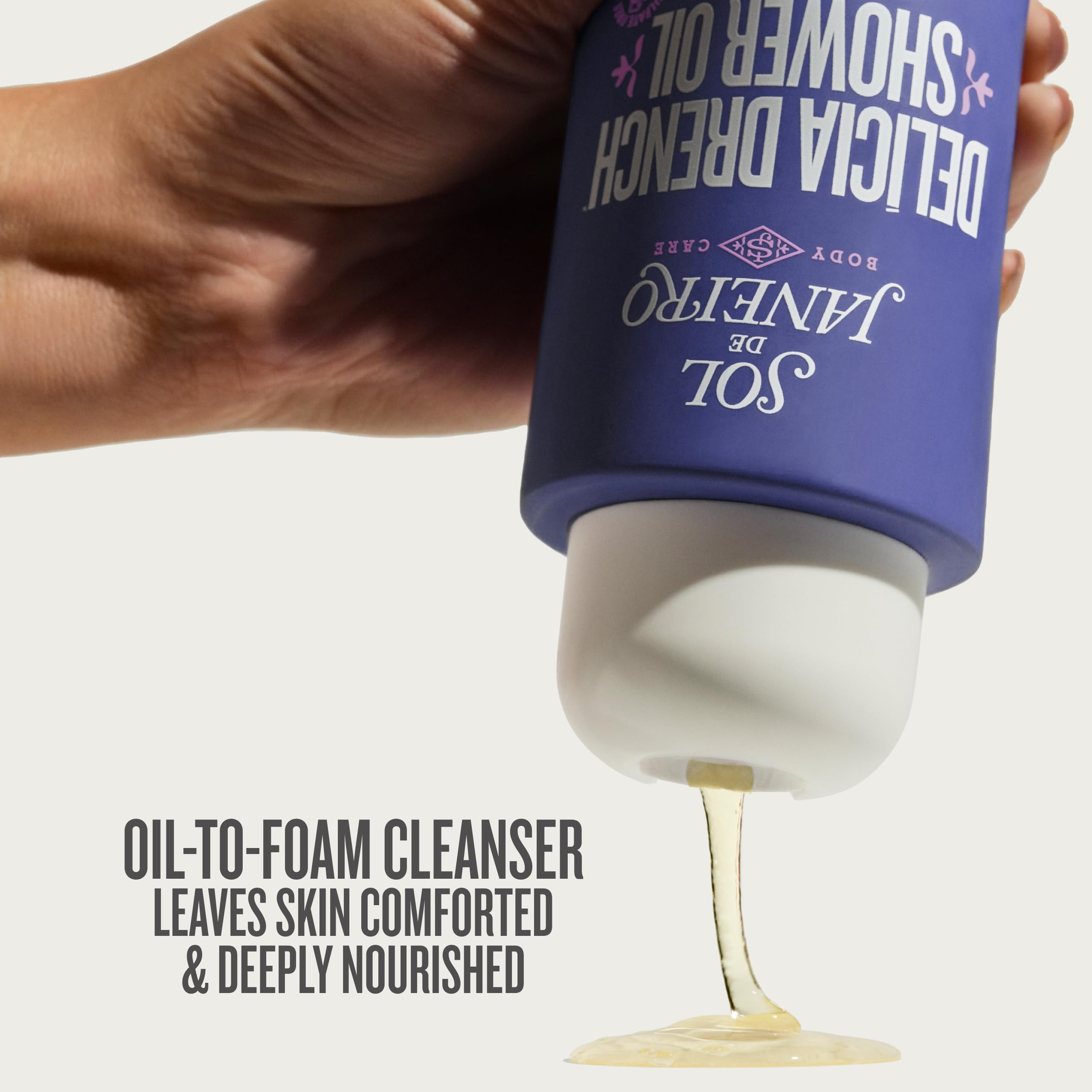 Sol de Janeiro Delicia Drench Shower Oil | Deeply Nourishing Body Wash - Colores Coastal Woods by Colores Enterprises