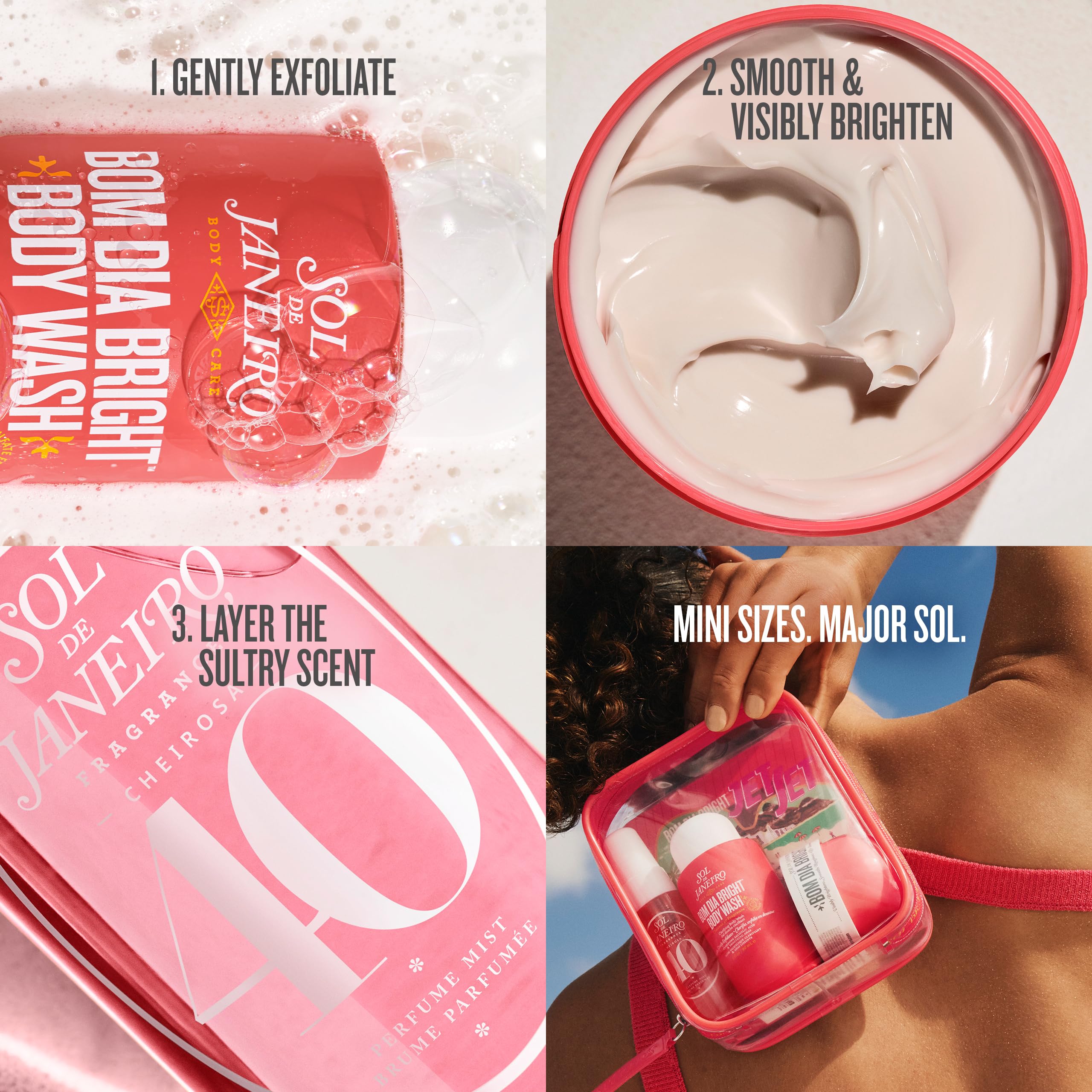 Sol de Janeiro Jet Set | Travel Shower Kit | $40 value - Colores Coastal Woods by Colores Enterprises
